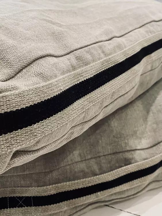 Linen Floor Cushions The Fig Store